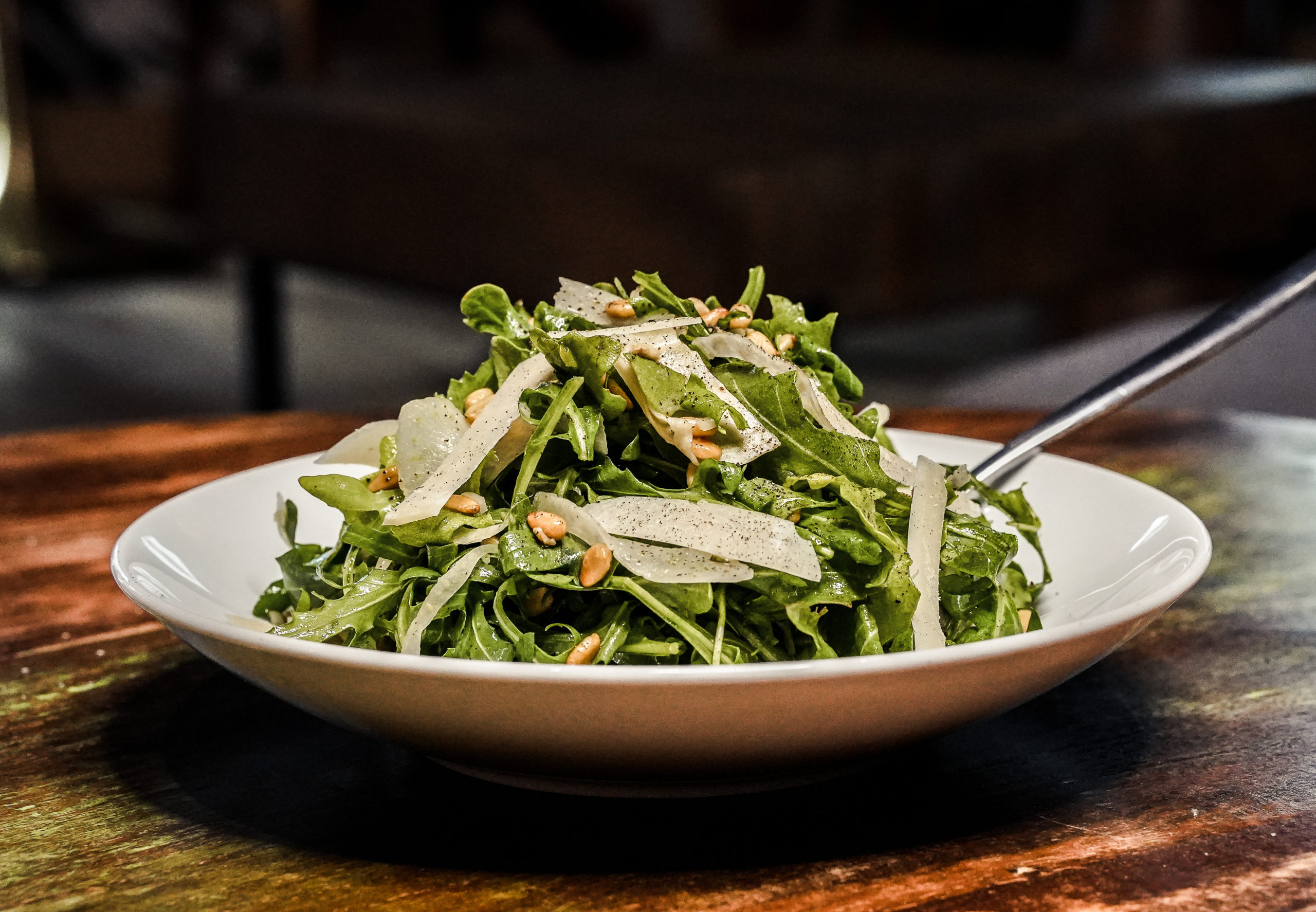 Picture of food in a white plate