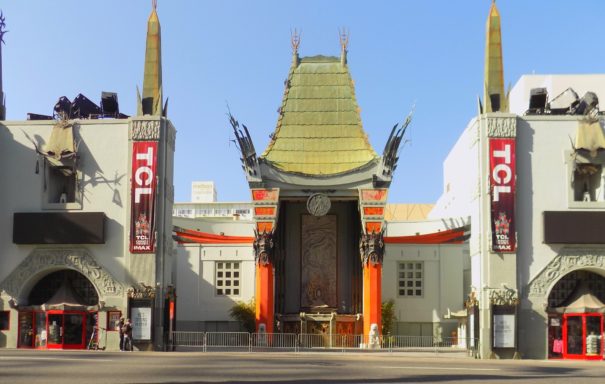 TCL Chinese Theatre in the bright day light