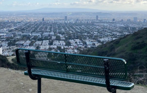 Runyon canyon park city view